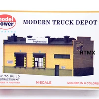 1160 model power n scale model assembled building truck warehouse kits diy model making birthday gift for kids
