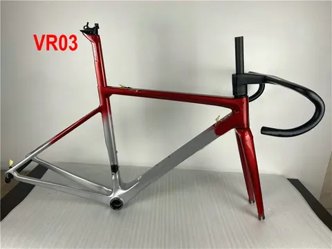 Карбоновая рама V3RS XDB для дорожного велосипеда с рулем велосипеда