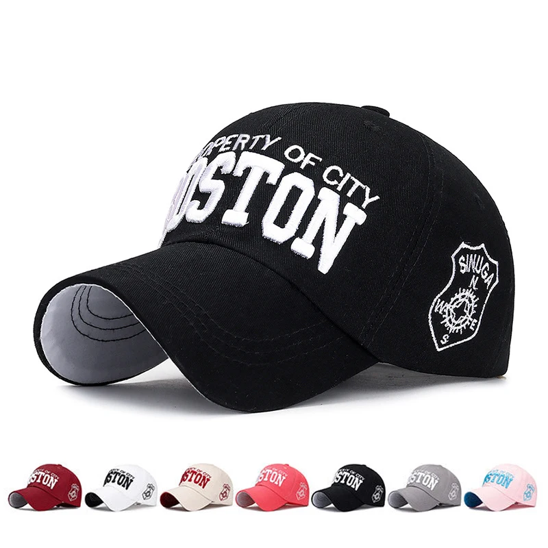 Kanye West Solid Embroidered BOSTON Baseball Caps for Men Women Snapback Gorras Exclusive Shipping Hat Trapstar Bone  Mens Cap