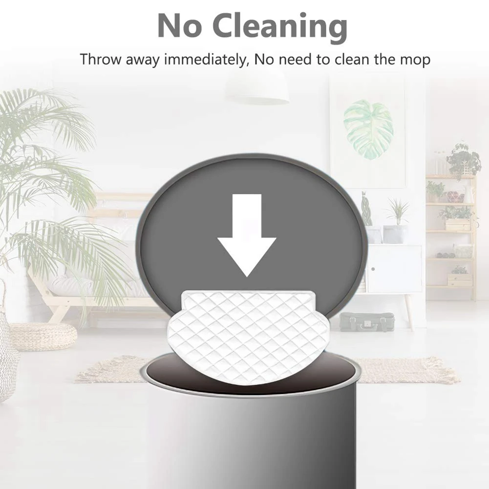 Запасные части для одноразовой швабры робота-пылесоса Ecovacs Deebot Ozmo 950 920 T5 T5Max N5 N8 Dj65