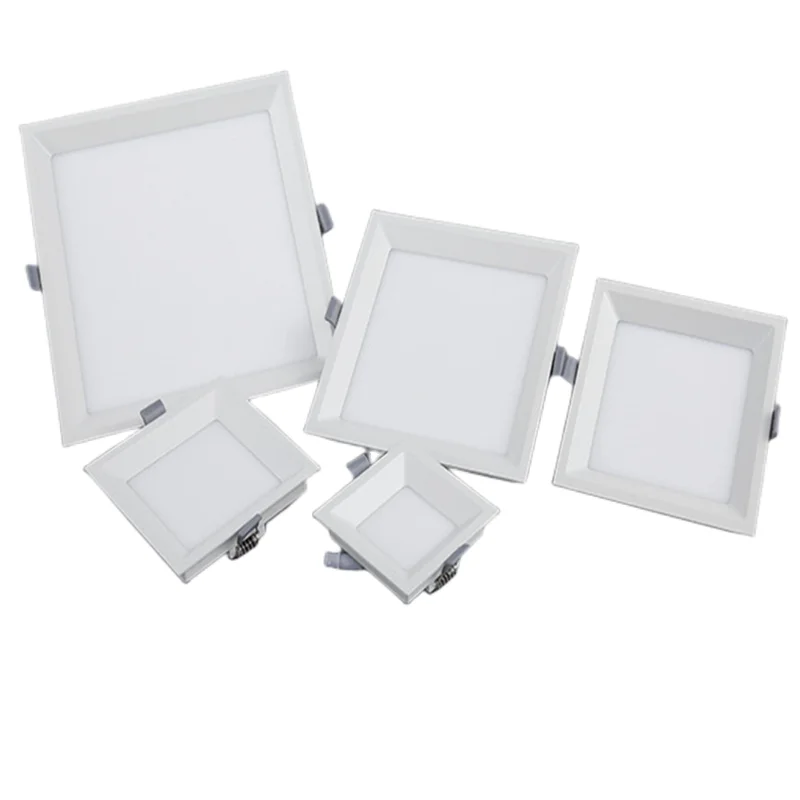 

LED Recessed Downlight Dimmable Ultra-thin Panel Light LED COB 110V-220V Ceiling Spotlight Indoor Bedroom Living Room