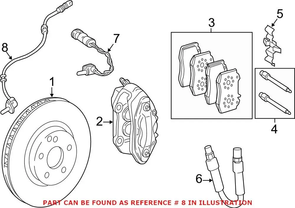 

Оригинальный датчик скорости колес OEM ABS для Mercedes 463540211764