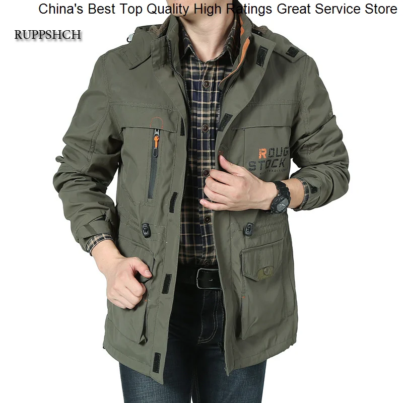 

Мужская Уличная флисовая куртка с капюшоном, в стиле милитари