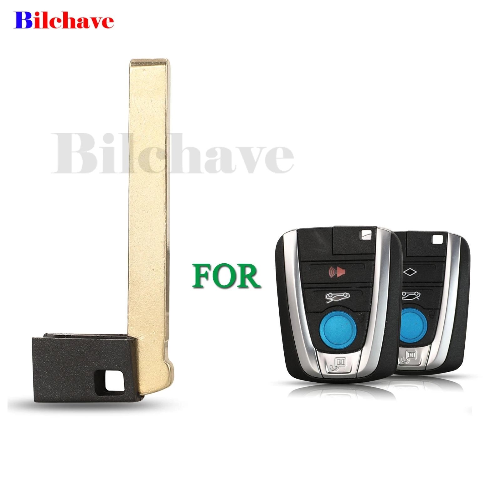 

Сменный дистанционный смарт-ключ jingyuqin для BMW i3 i8 серии 2014, 2015, 2016, 2017, необрезанный пустой ключ