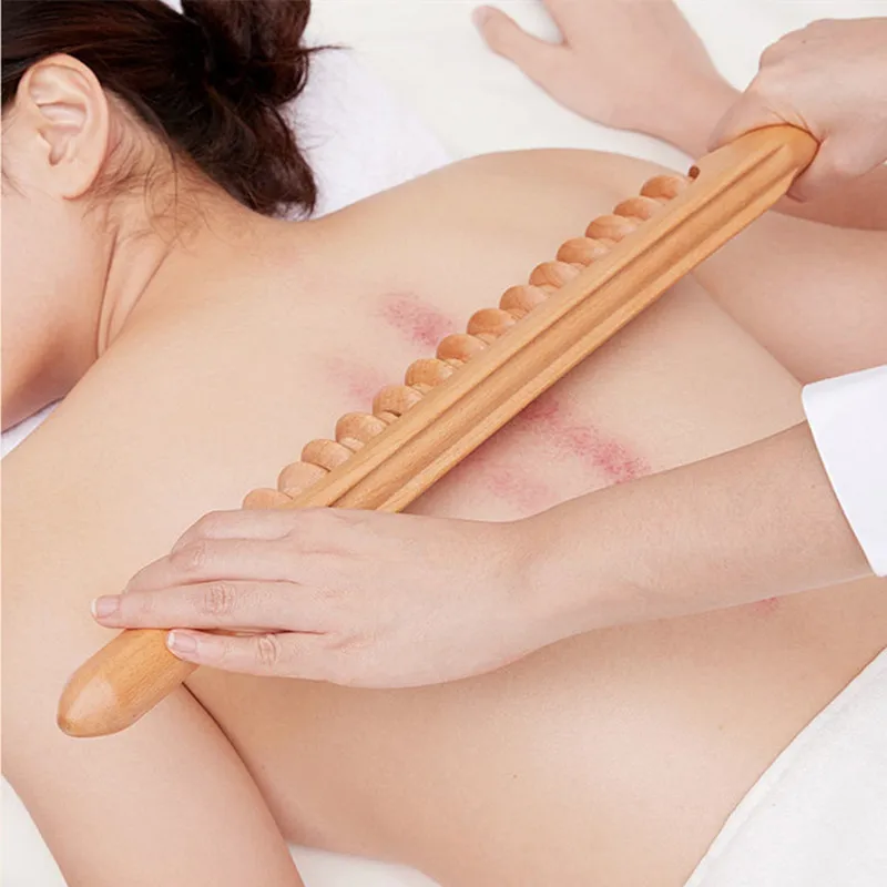 

Back Massager Wood Body Massager for Neck Back Scratcher Neck and Back Massager anti-cellulite massager Meridian Scraping Stick