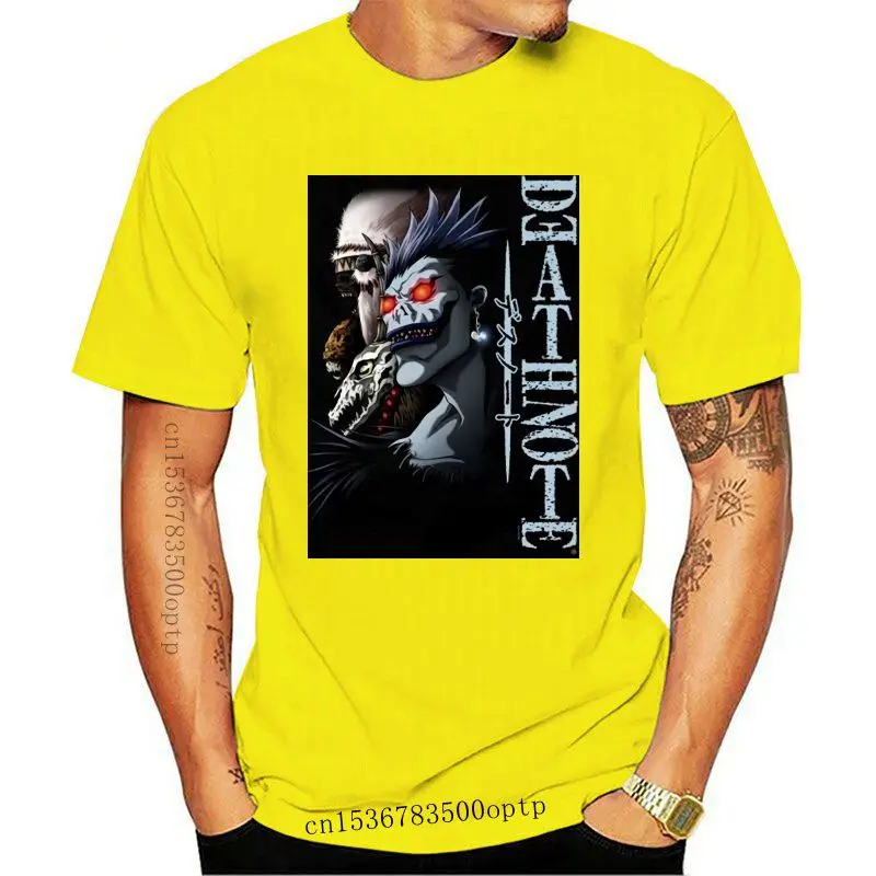 

Camiseta con licencia de Death Note Shinigami para adultos, ropa para Parte Superior Femenina, nueva
