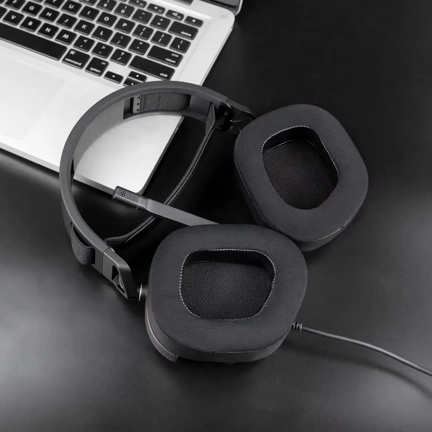 Амбушюры HS80 Модернизированные утолщенные амбушюры для CORSAIR HS 80 RGB Гарнитура