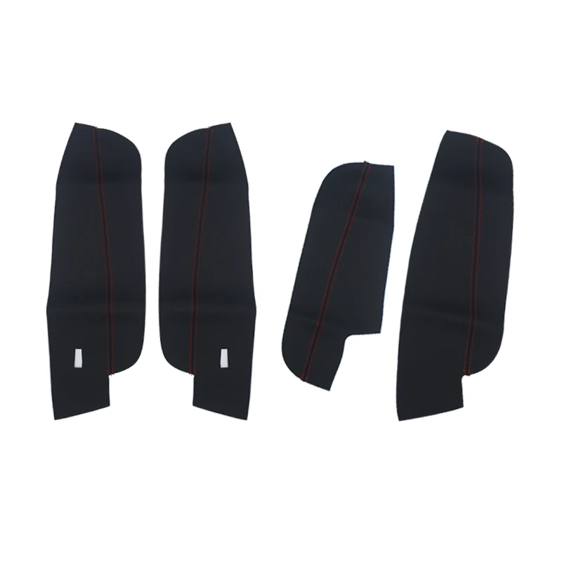 

4 шт., кожаные накладки на подлокотник двери для VW Tiguan 2017 2018 2019