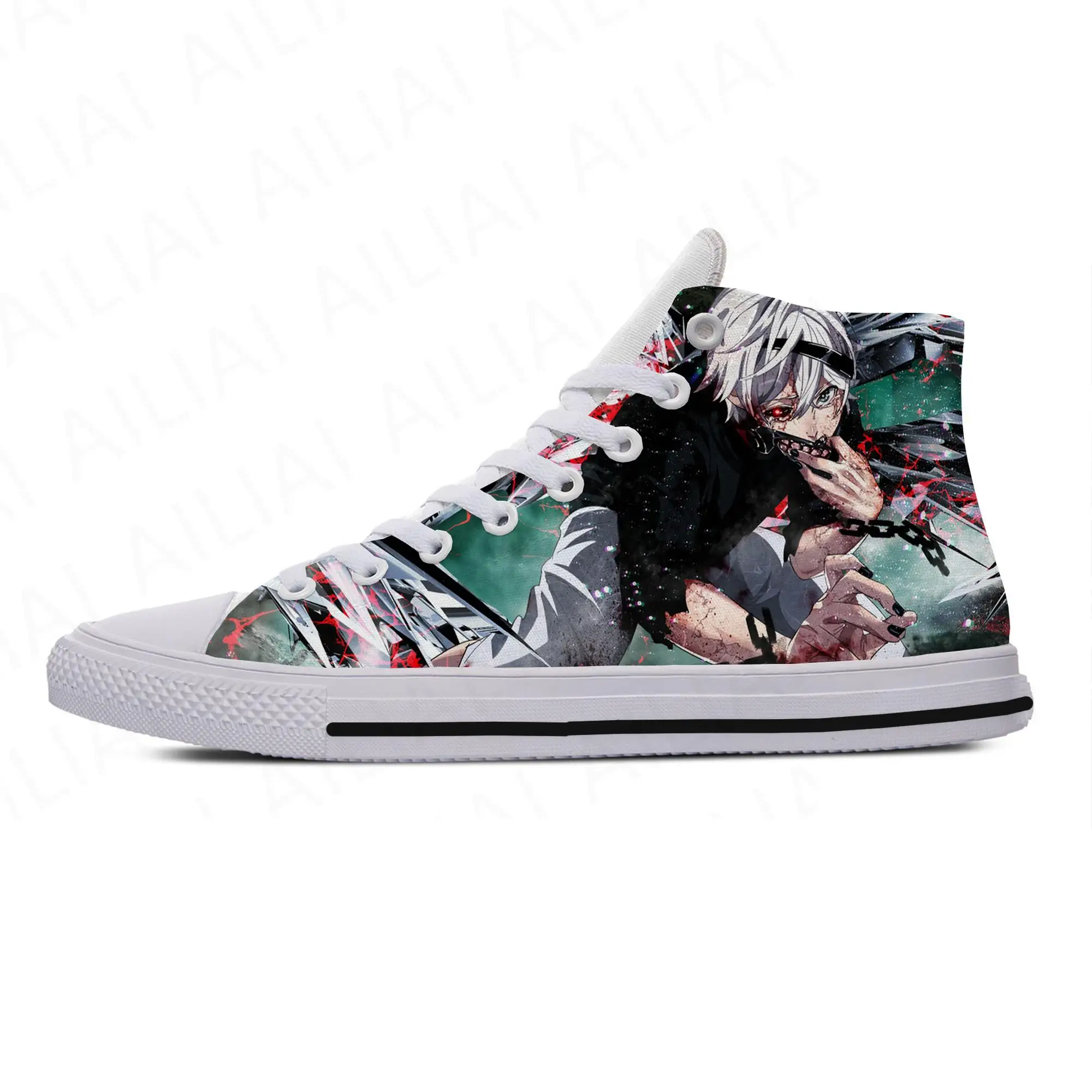 

Кроссовки унисекс Токийский Гуль, дышащие легкие кеды, повседневная обувь для скейтборда, лето