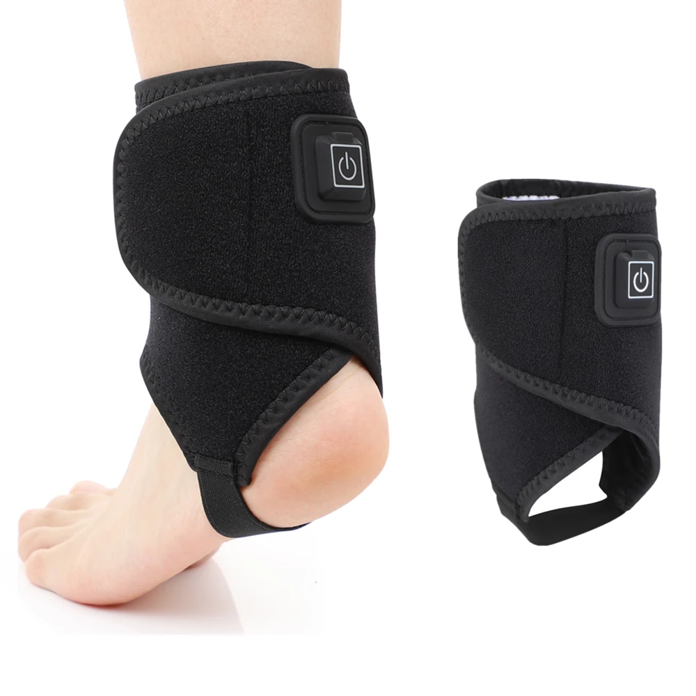 Поддержка голеностопа с подогревом инфракрасная физиотерапия боль в лодыжке