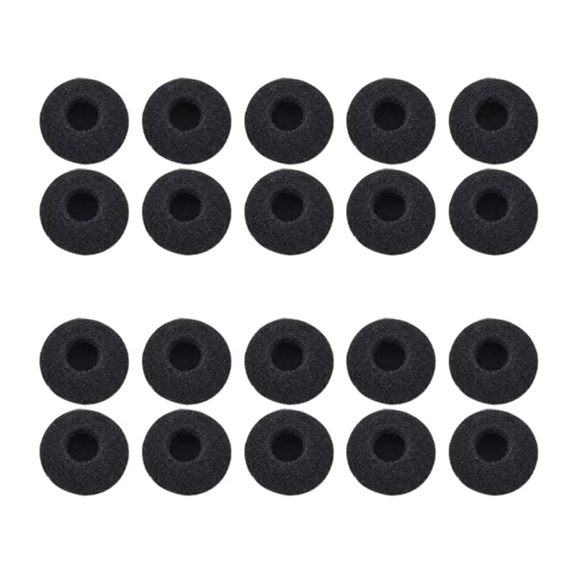 

Pair 18mm of Sleeve Cover Replacement Earbud Tips Soft Sponge Foam Cover Ear pads for -Sennheiser MX375 MX365 Headpho