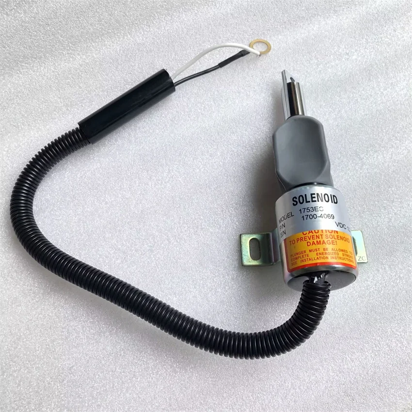 Соленоид остановки топлива 185208 Для гусеничного погрузчика Mustang MTL20 Gehl CTL70 Isuzu 4JG1-TPA