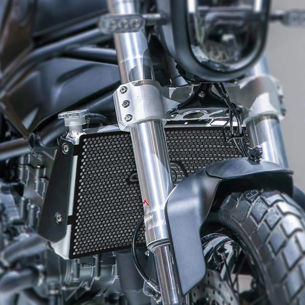 Фото Защитная решетка радиатора для мотоциклов BENELLI Leoncino 800 Trail Leoncino800 2020-22 2023 2024 №2