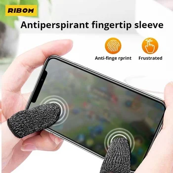 Finger Sleeve Gaming Fingertips For Games Anti-Sweat Breathable Touch Cots Screen Finger Cover Mobile Touch Sensitive Gloves 1