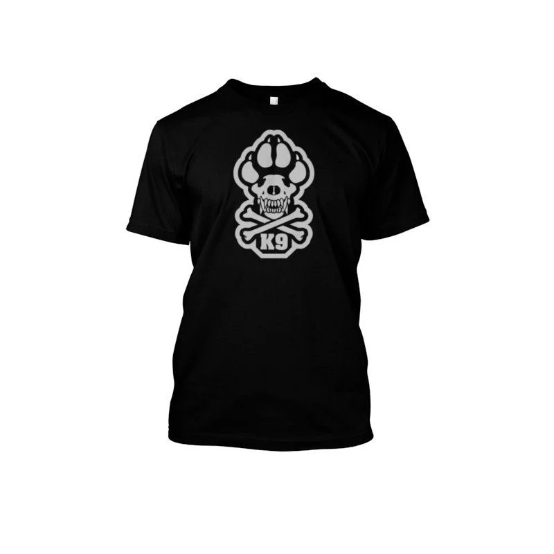 

New Fashion Casual Men Short Sleeve Cotton T-shirt K9 Pirate T Shirt Hip Hop Tees Tops Harajuku Streetwear