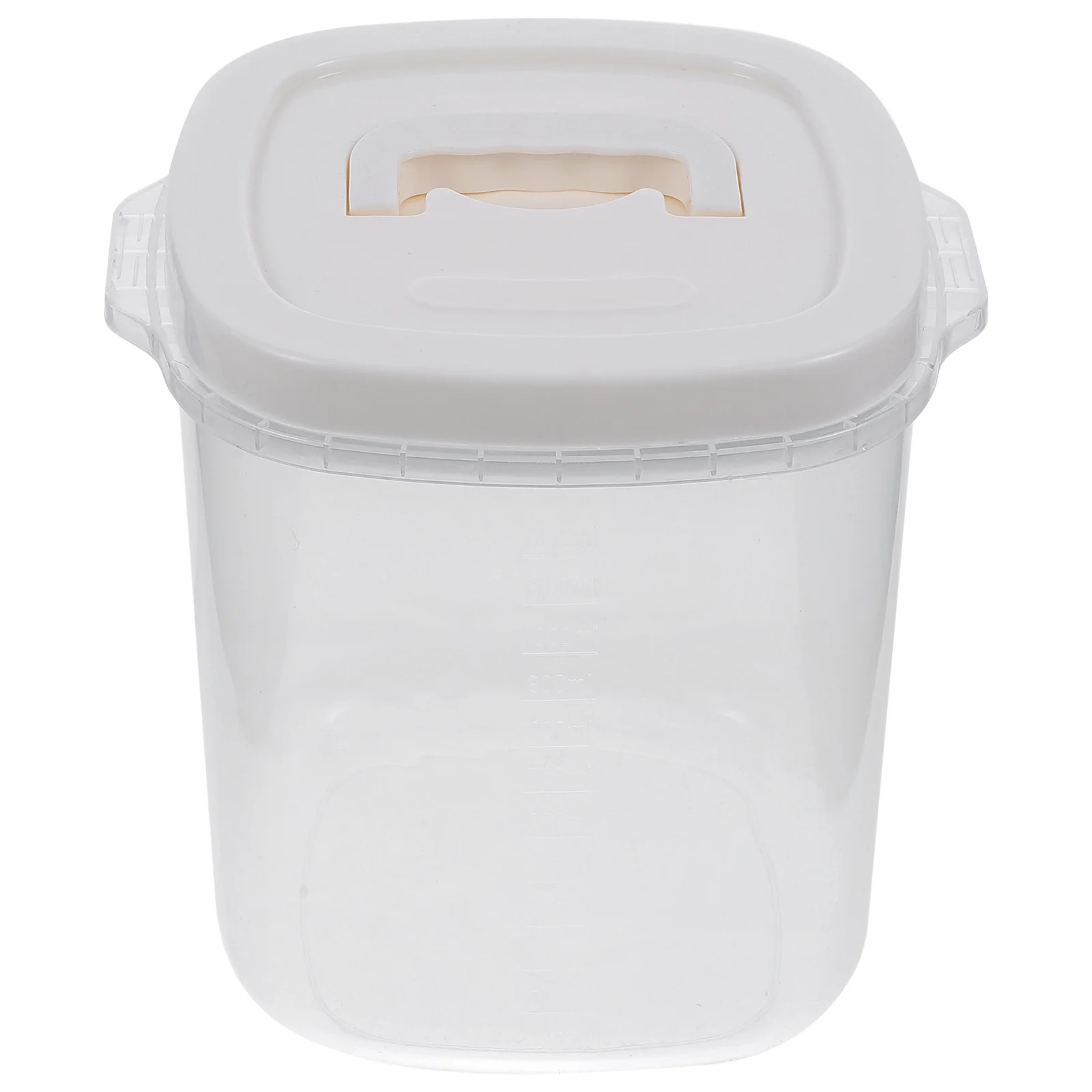 

Storage Jar Rice Container Sealed Kitchen Canisters Pantry Airtight Dispenser Oatmeal Box Grain Containers Dry Cereal Cans Bean