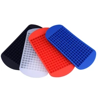 160 grid small square food grade silicone tile ice grid crushed ice grid ice cube mold ice cube maker tray kitchen supplies