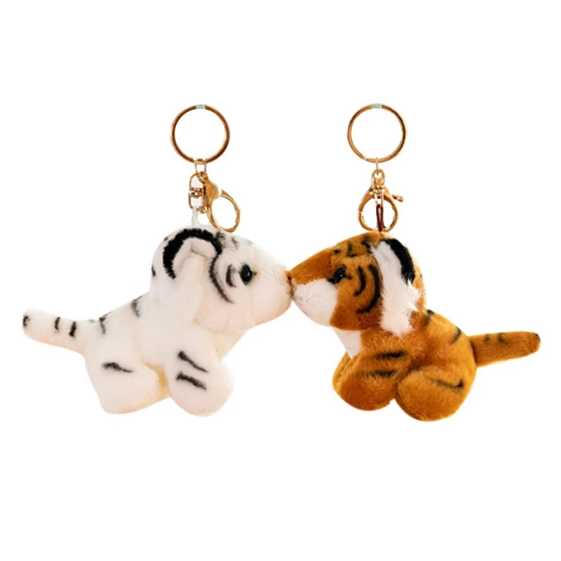 

Tiger Keychain Plush Toy 2022 Lucky Keychain Plush Toy for the Year of the Tiger