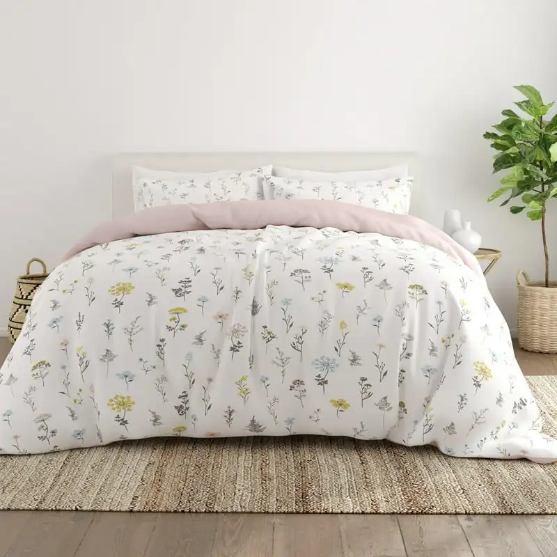 

Reversible Wild Print 3-Piece Duvet Cover Set, Full/Queen