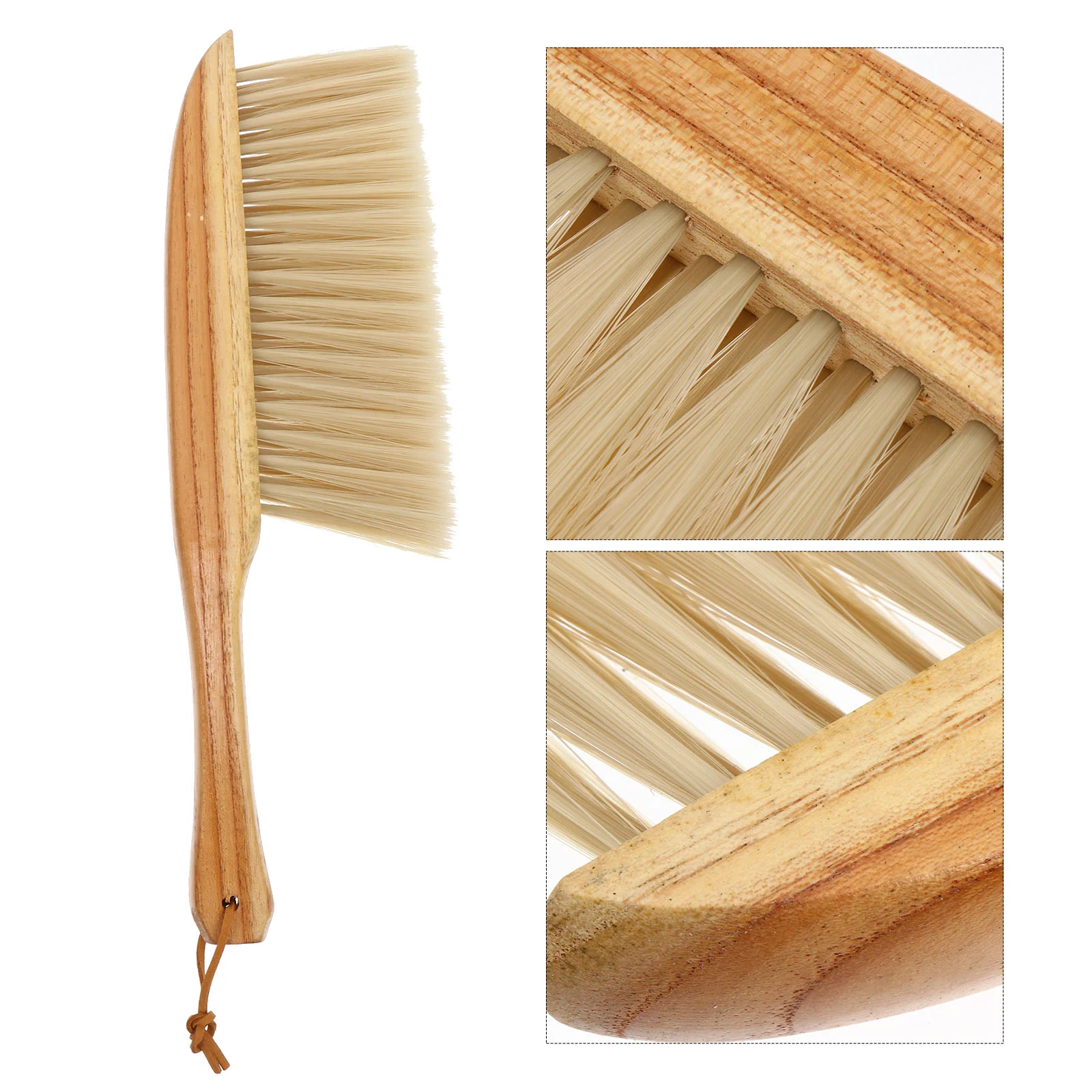 

Brush Bed Cleaning Wooden Duster Hand Furniture Small Dusting Brushes Removal Sweeping Desk Natural Scrubbing Handle Sheets
