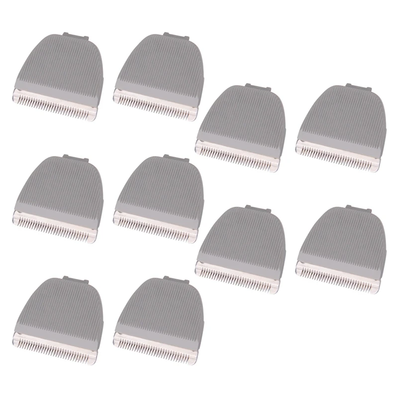 

HOT!10 Pcs Hair Clipper Replacement Blade For Codos CP-6800 KP-3000 CP-5500,Grey