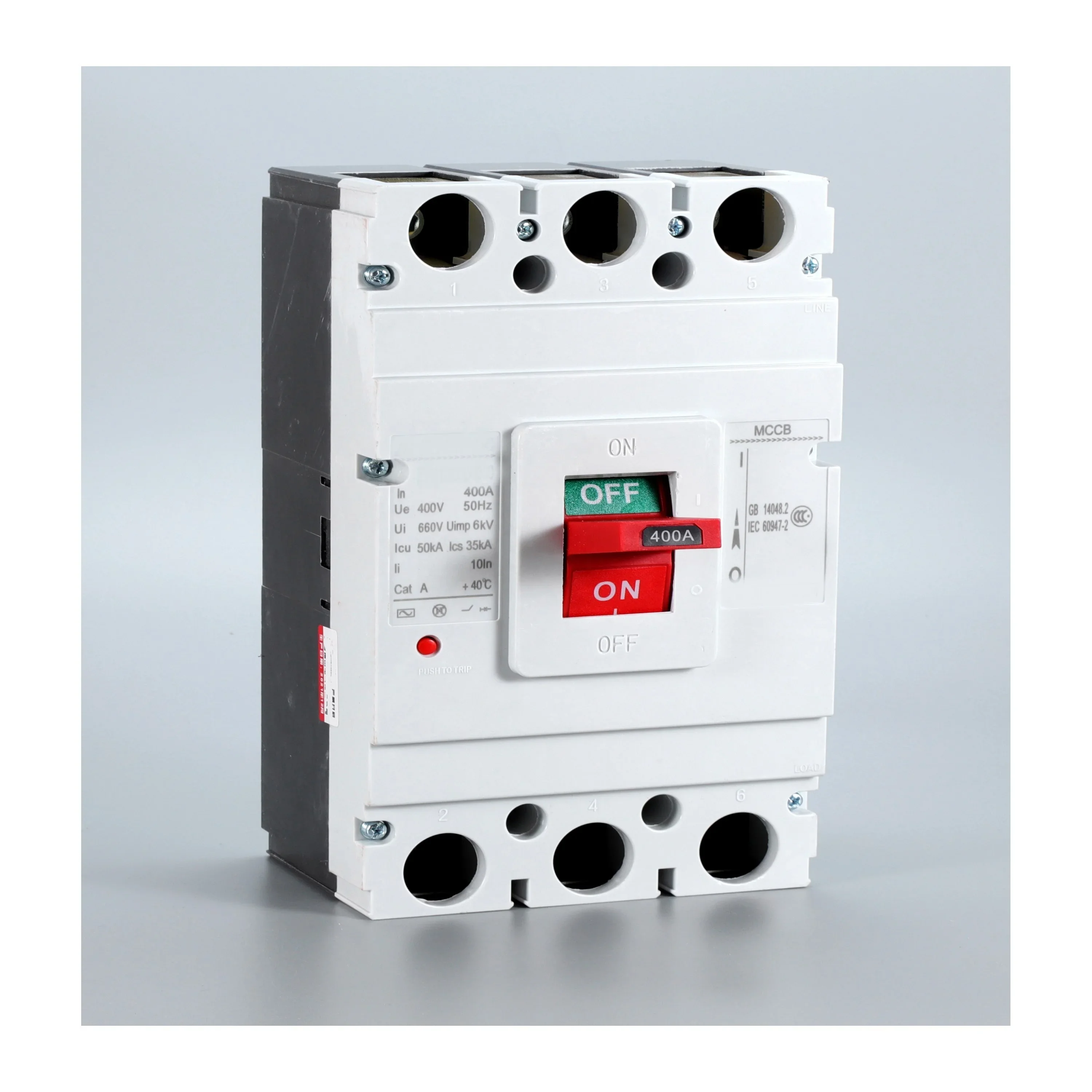 Usune Electric DC 1000A 3P MCCB литая стандартная выключатель 400 в 690 В постоянного тока с тремя