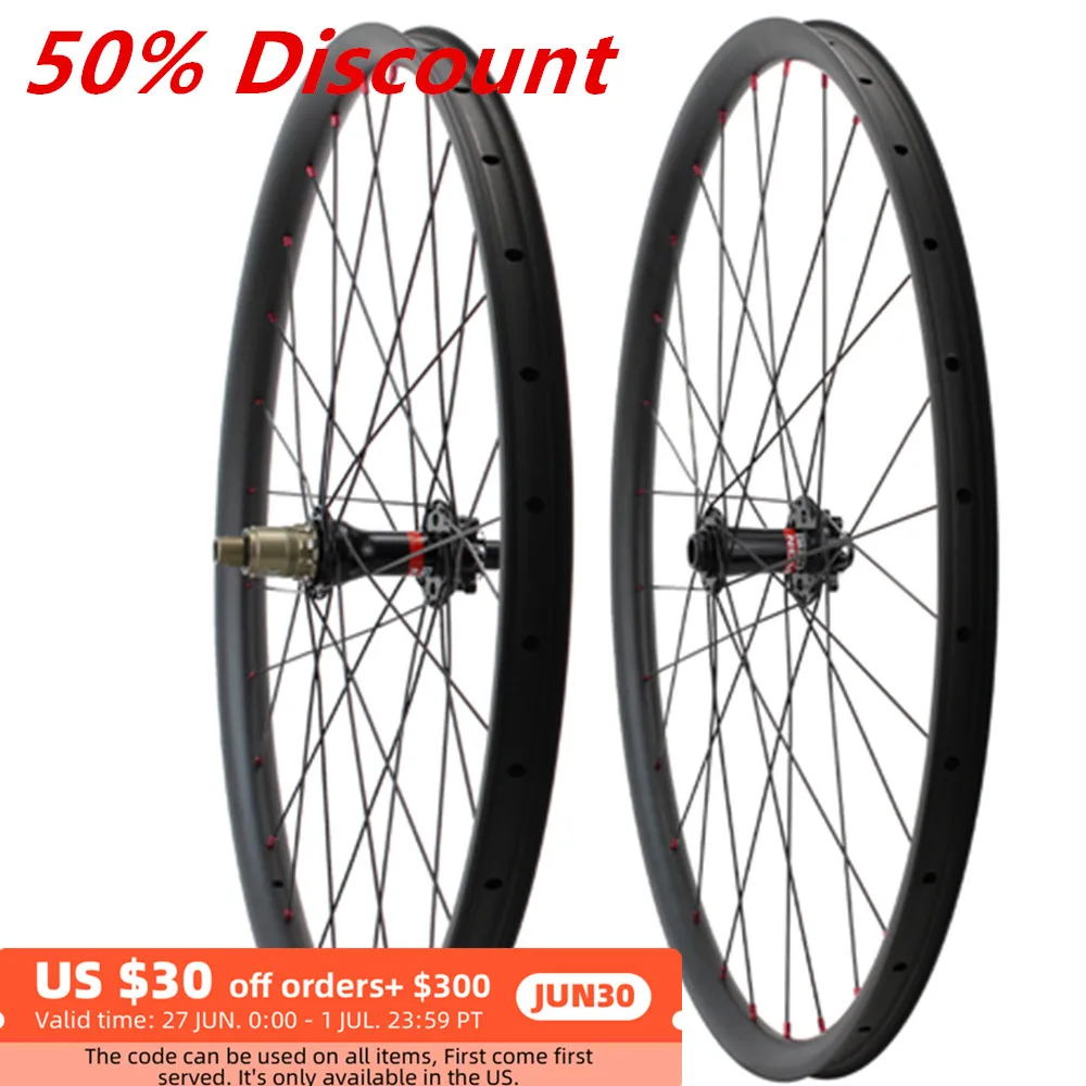 

Колесная пара 29er mtb D791SB/D792SB boost 110x15 148x12 велосипедные колеса 37x24 мм бескамерные rodas 29 Углеродные горные велосипедные колеса 1423