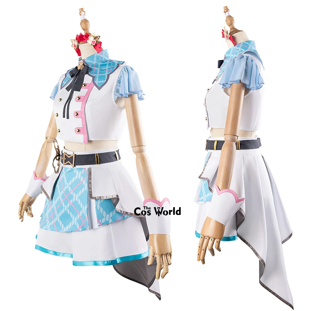 Project Sekai Colorful Stage Feat MORE JUMP 3-я годовщина Hanasato Minori Momoi Airi наряды аниме костюмы для