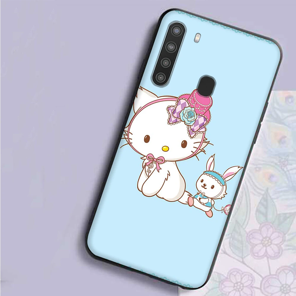Charmmy Kitty Cover for OPPO Reno 7 Pro 6 5 5Z 5F 4 4F 4Z 2Z 2F Lite Black Phone Case