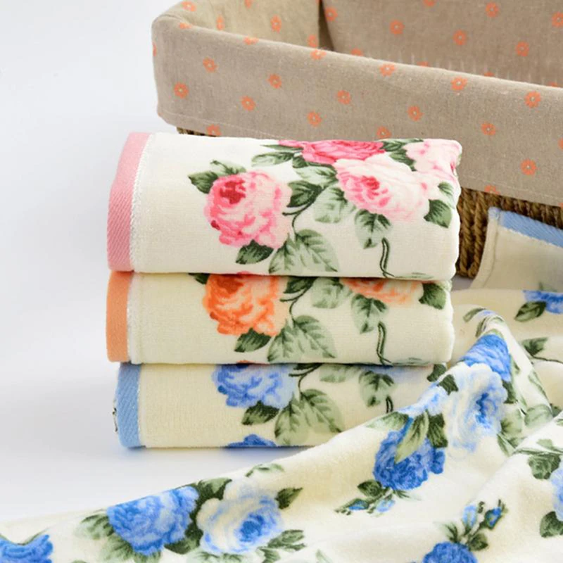 

Мягкие полотенца с цветочным принтом пиона, быстросохнущие полотенца для ванной комнаты, товары для дома и гостиницы