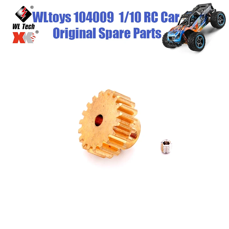 

WLtoys 104009 1/10 RC Car Original Spare Parts 12401-0297 104009 12402-A 12409 Motor Motor Gear