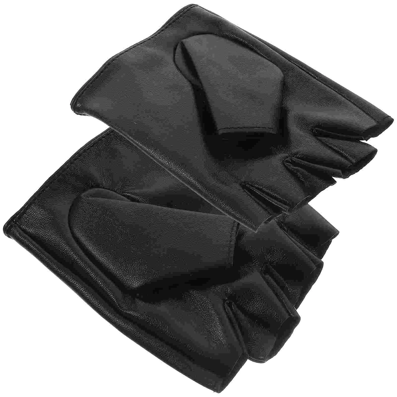 

1 Pair Kids Gloves Useful Outdoor Sports Half Finger Gloves Practical Children Riding Gloves for Outside (Free Size,