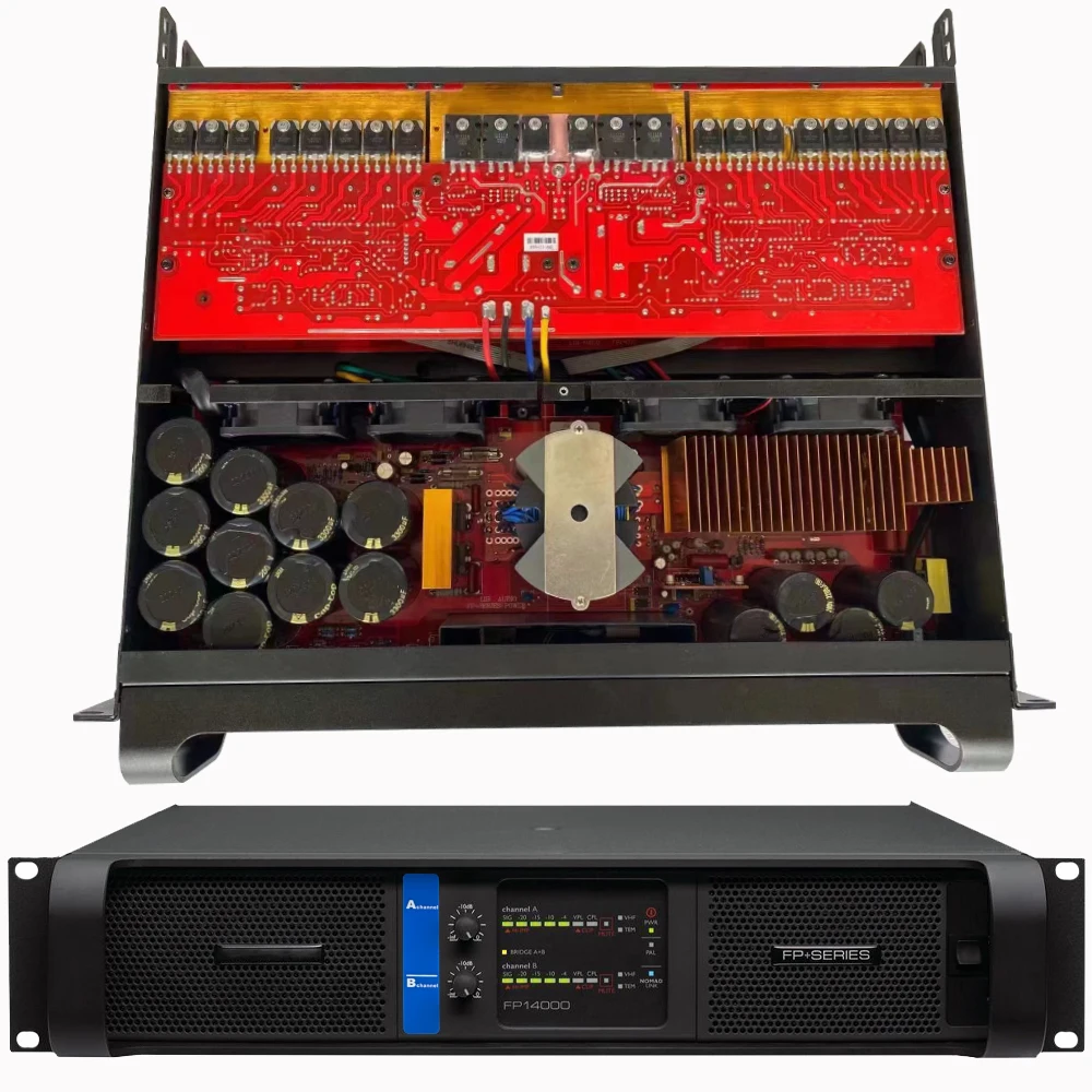 Оригинальный логотип бренда FP10000Q/FP14000Q Профессиональный цифровой усилитель