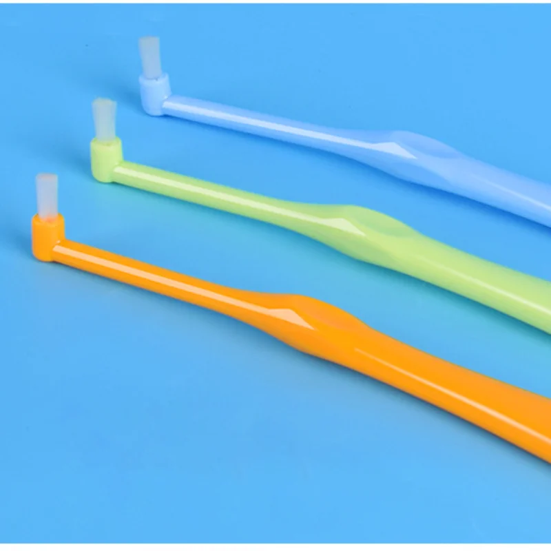 

1Pcs Orthodontic Toothbrush Interdental Tooth Brush Small Head Soft Hair Correction Teeth Braces Dental Floss Oral Tooth Care