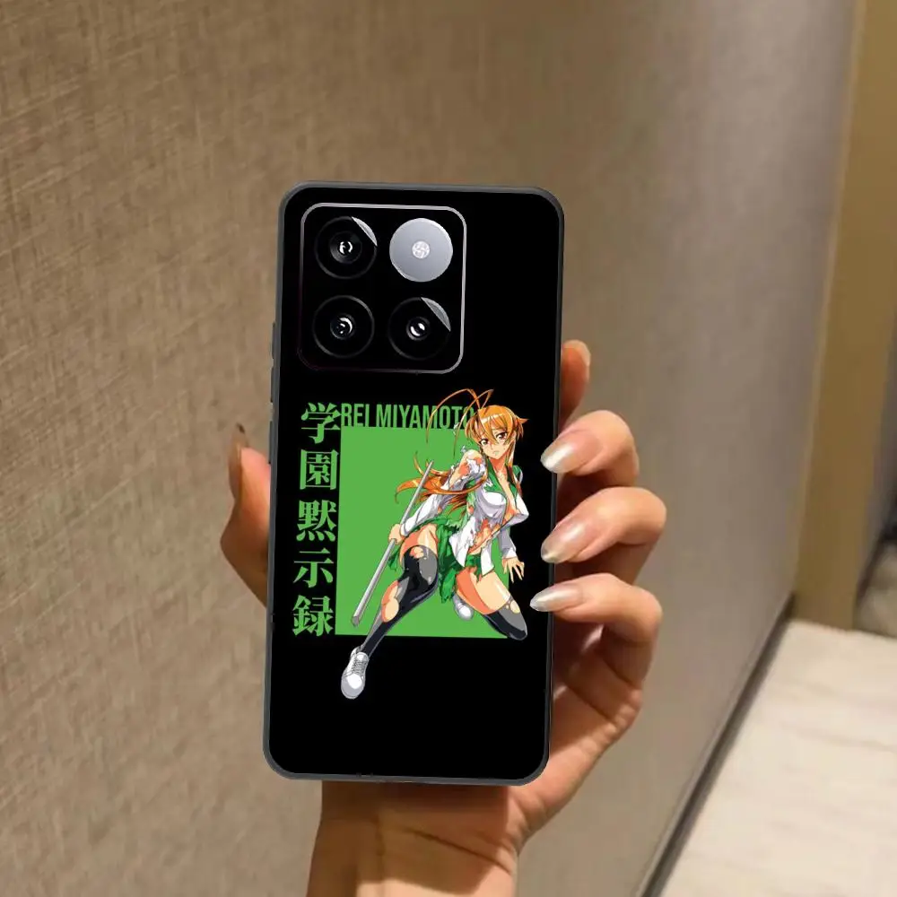 H_highschool OF THE D_dead Phone Case For Xiaomi 14 Ultra 13T 13Pro 13 12T 12 11T 11i 11 Black Silicone