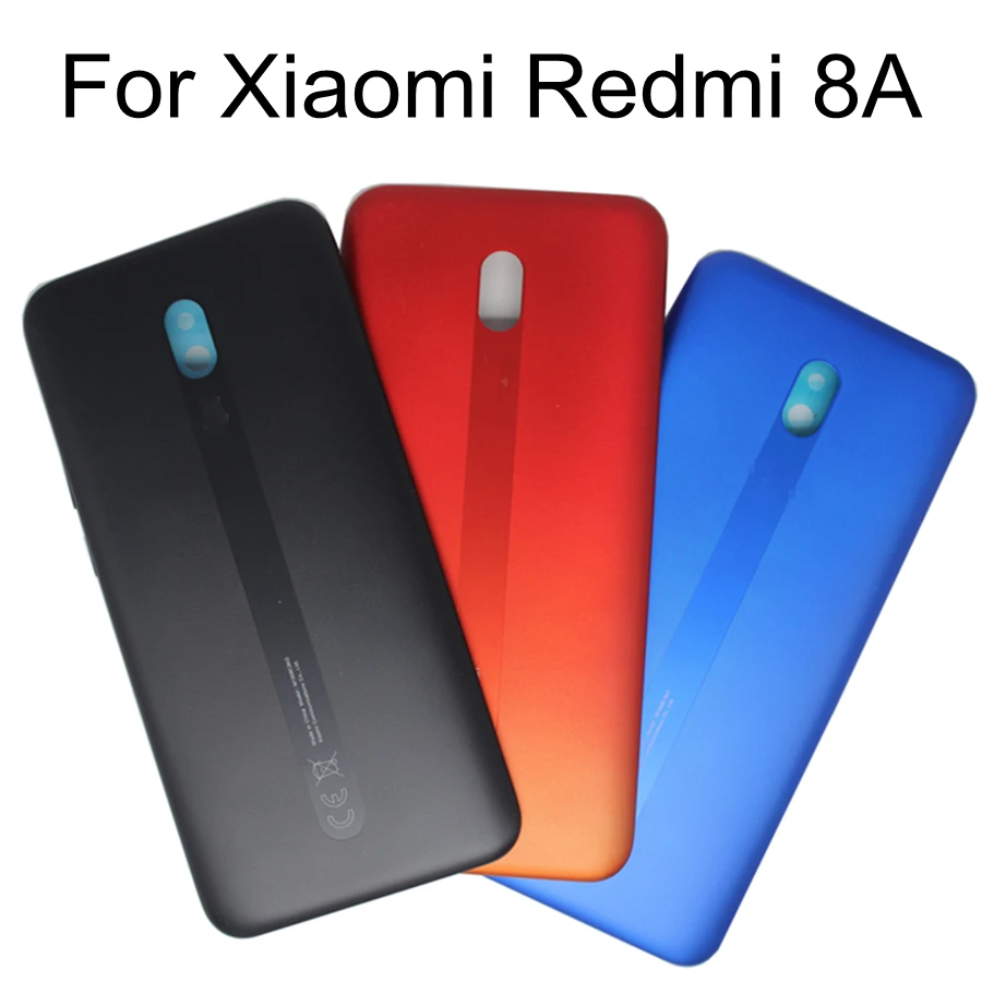 

6.22" For Xiaomi Redmi 8A Back Battery Cover Rear Housing Door Case With side key Battery Cover Replacement Parts