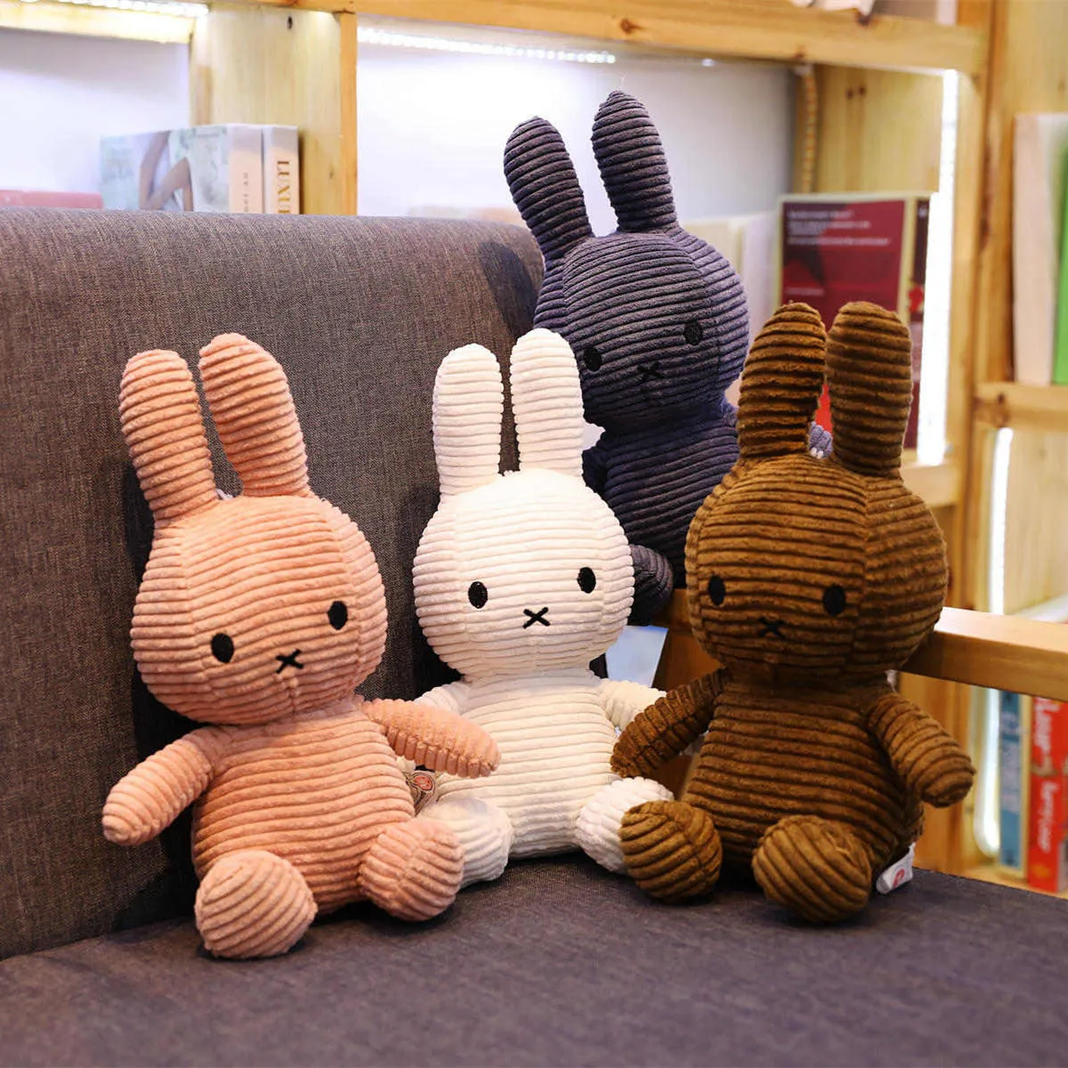 

35Cm New Kawaii Cartoon Anime Cute Miffys Plush Doll Toys Children's Pillow Children's Day Gifts Birthday Gifts Toys for Girls