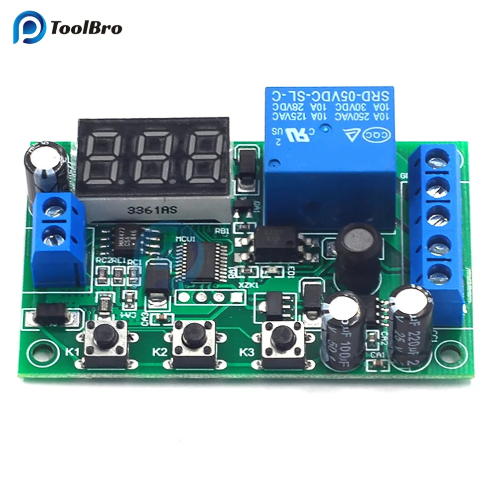 

Модуль обнаружения постоянного тока, реле с цифровым дисплеем, переключатель сигнализации от перегрузки по току, контроллер с защитой от стойки двигателя, 5 В, 12 В, 7-30 в