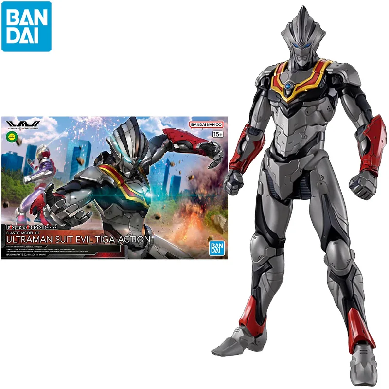 

In Stock Original BANDAI SPIRITS Figure-rise Standard ULTRAMAN SUIT EVIL TIGA ACTION ULTRAMAN SUIT ANOTHER UNIVERSE Action Toys