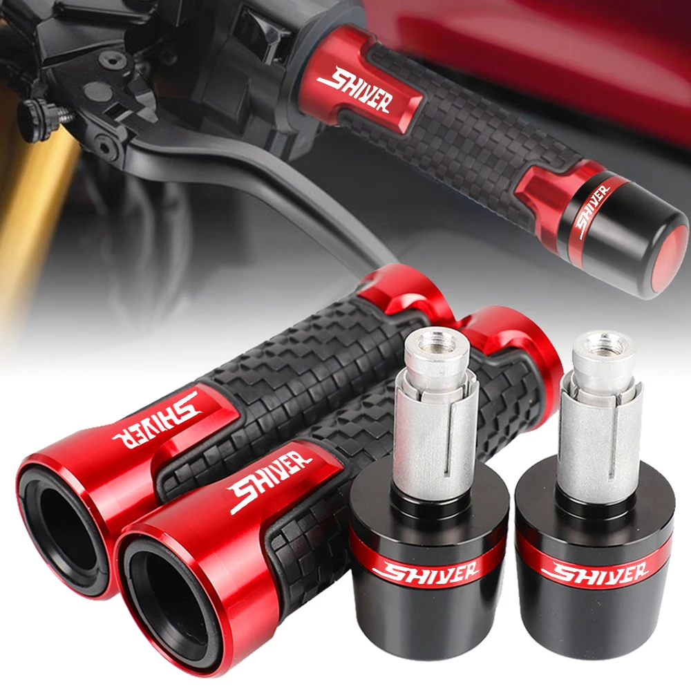 Противоскользящая ручка для скутера CNC 7/8 '✢ мм APRILIA SHIVER GT 2007-2016 750 2015 2014 2013