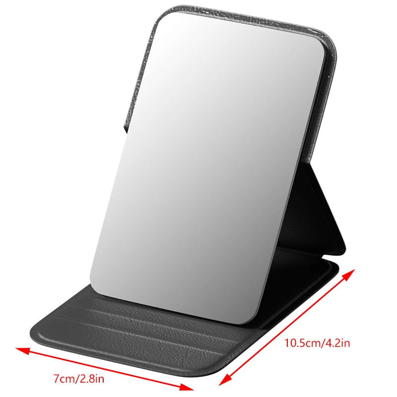 Ручное настольное зеркало с подставкой складное для макияжа высокой четкости