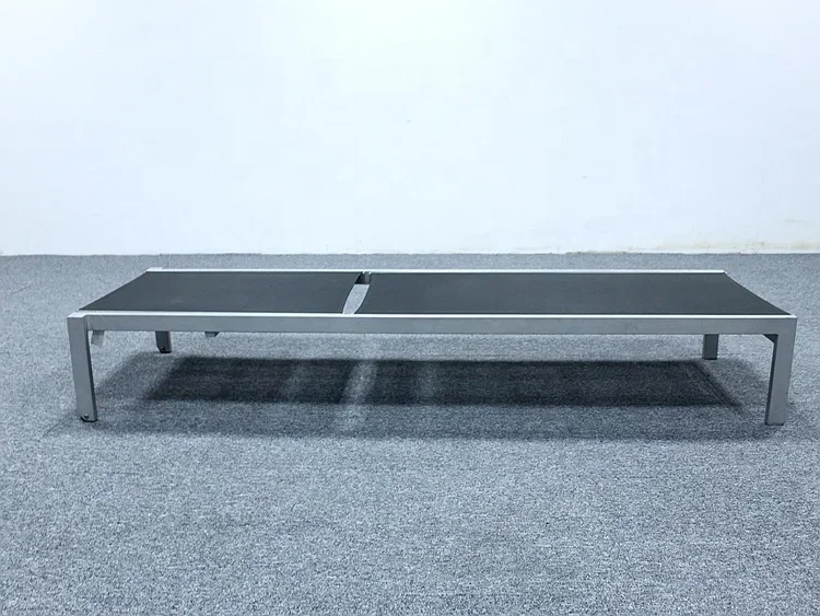 Шезлонг для патио алюминиевый водонепроницаемый открытый бассейн тесла меши с