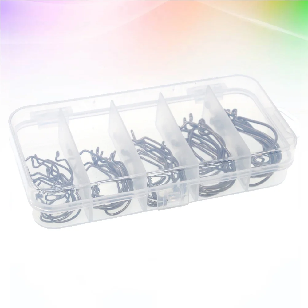 

Fishing Tackle Worm Bait Fishing Hook Fishing Tackle Texas Rig Fishing Hook Wide Belly Crank Hook Crank Hook