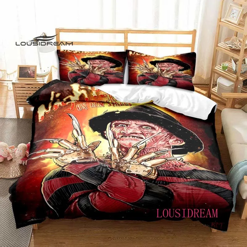 

Freddy Хэллоуин Комплект постельного белья роскошный детский комплект с пододеяльником Комплект постельного белья пододеяльник 210x210 с 2 навол...