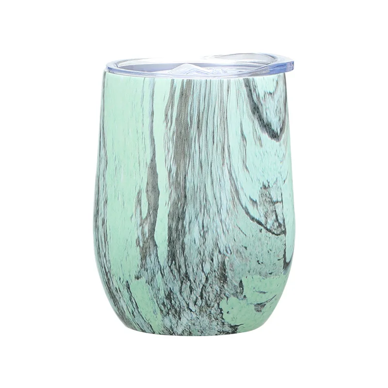 Кружка в виде баклажаны 12 унций стакан из нержавеющей стали с изоляцией