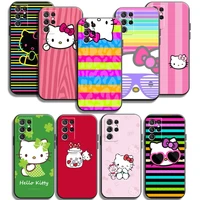 hello kitty 2022 phone cases for samsung galaxy s22 plus s20 s20 fe s20 lite s20 ultra s21 s21 fe ultra carcasa soft tpu