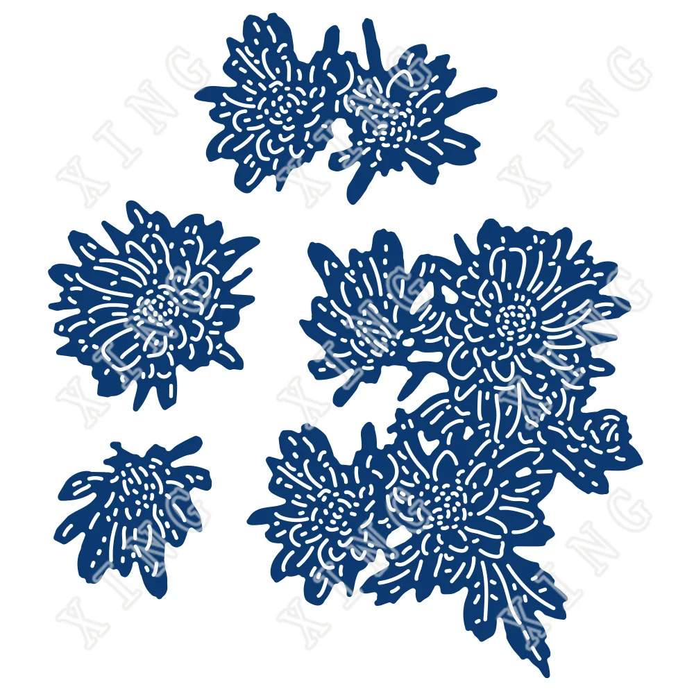 

2022 New Hot Sell Vintage Metal Cutting Dies Fantasia Flowers Mold Make Diy Scrapbook Cut Stencil Album Decorate Embossing Dies