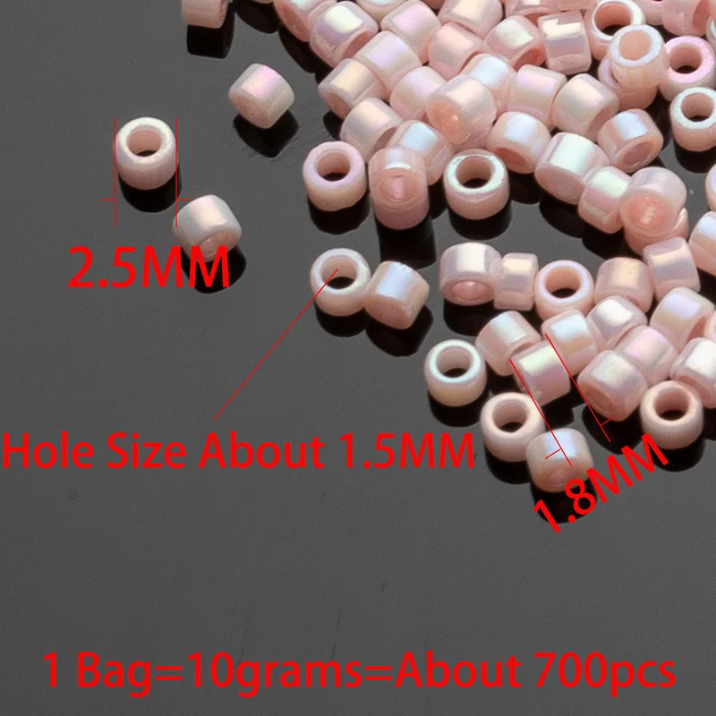 Стеклянные бусины 2 5 мм в стиле бохо 700 шт