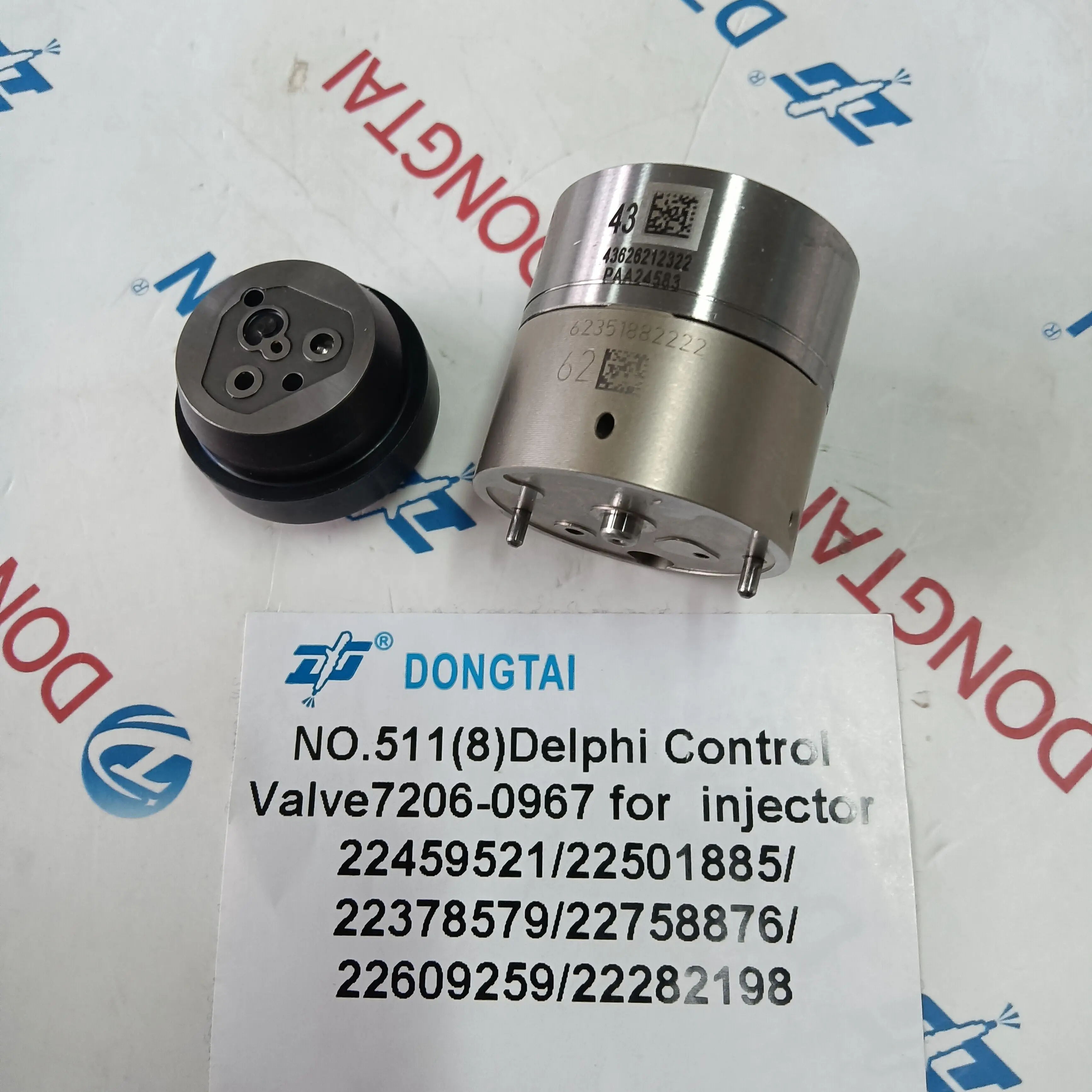 Регулирующий клапан Delph1 двигателя дизельного топлива 7206-0967 для форсунки 22459521