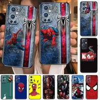 spiderman logo marvel for oneplus nord n100 n10 5g 9 8 pro 7 7pro case phone cover for oneplus 7 pro 17t 6t 5t 3t case